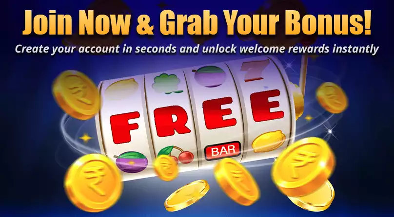 Join megarush to get welcome bonus